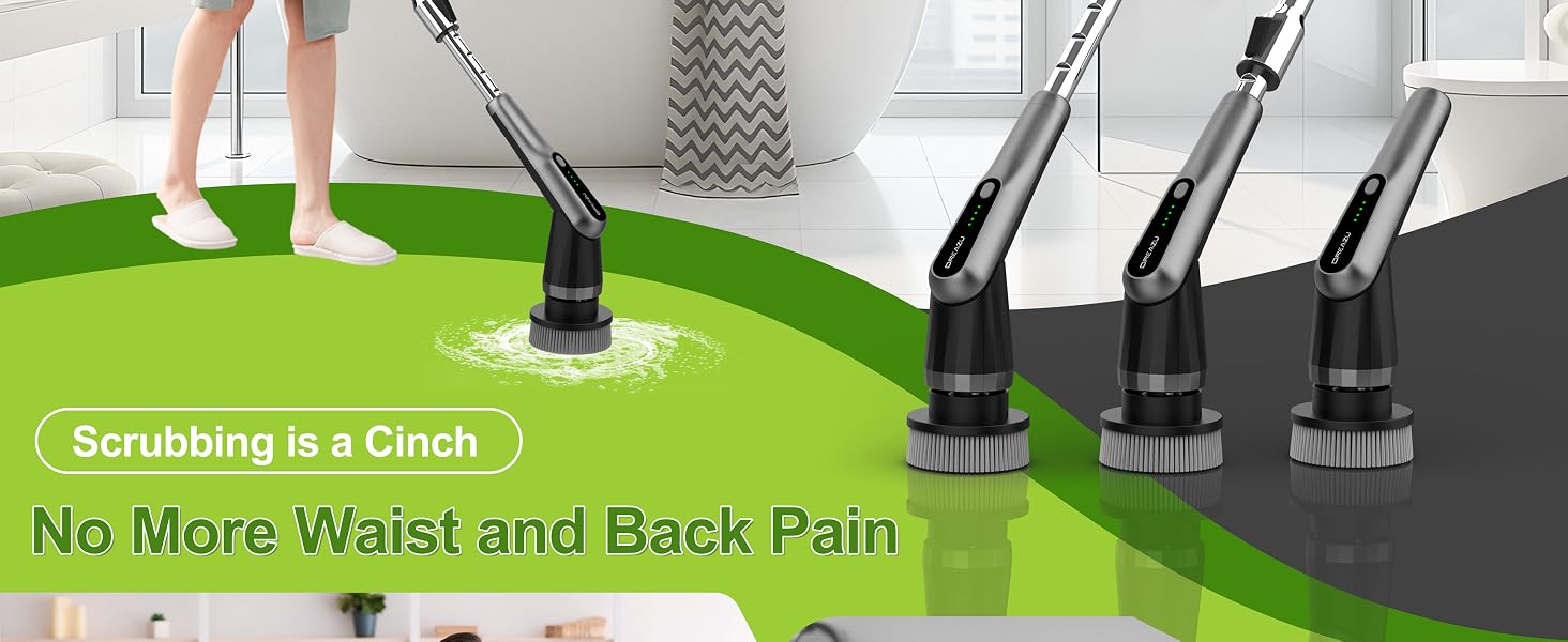 electric spin scrubber
