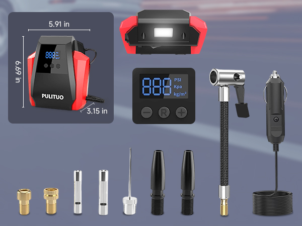 Tire Inflator Portable Air Compressor