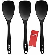 Upgrade Silicone Spatula Spoon Set,VOVOLY Heat Resistant Rubber Spoonula, Seamless Non-Stick Flex...