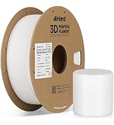 INLAND Matte Basics PLA Filament 1.75mm, Matte White 3D Printer Filament, Matte 3D Printing Filam...