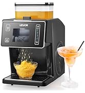 VEVOR Snowflake Ice Machine, 44LBS/24H Snowflake Ice Maker, Ice-Shaver Machine with Stainless Ste...