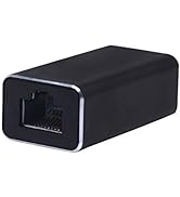 SinLoon RJ45 LAN Coupler Adapter Surge Thundering Protector Gigabit 1000Mbs Ethernet Extender Con...