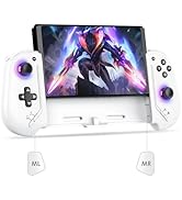 Moonag Switch Controllers Compatible with Nintendo Switch/OLED, Hall Effect One-Piece Controllers...