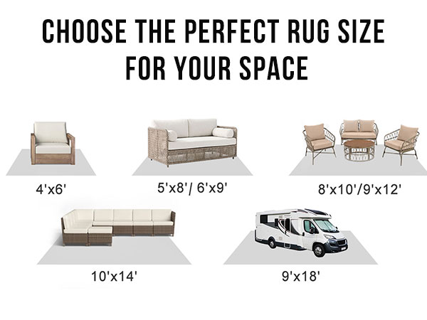 Size for your outdoor living space
