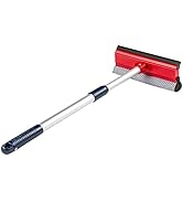 DSV Standard Professional All-Purpose Window Squeegee | 2-in-1 Window Cleaner | Dual Side Blade R...