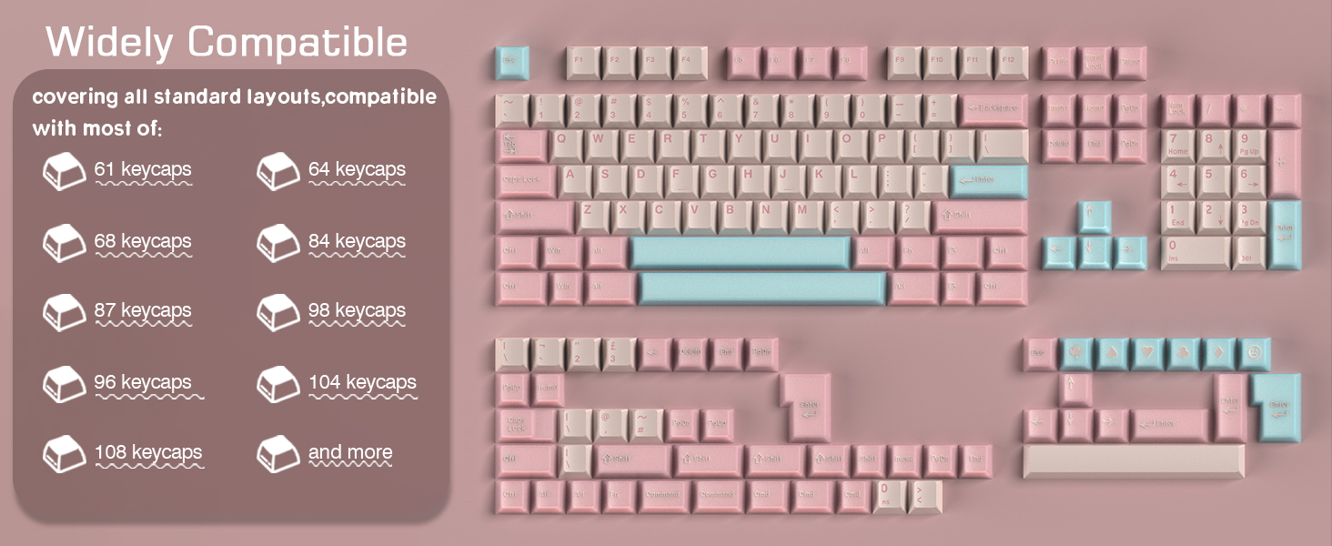 dye sub pbt keycaps