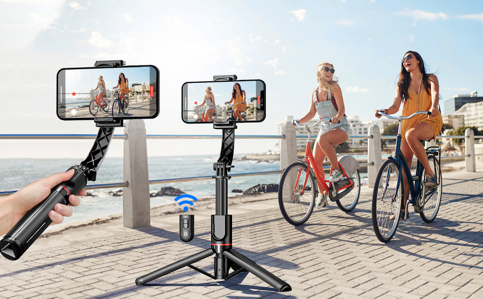 Smartphone Gimbal Stabilizer with Wireless Remote