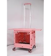 Foldable Utility Cart for pet-Pink