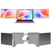 Laptop Screen Extender Dual Monitor, S400 14 Inch Type C One Line Dual Screen Portable Display wi...