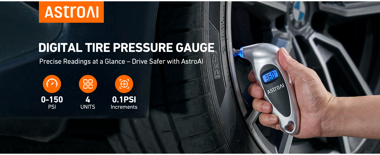 digital tire pressure gauge