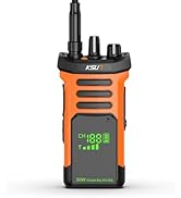 KSUN Ham Radio Long Range Hight Power, Handheld UHF Radio 9800mAh Rechargeable Walkie Talkies for...
