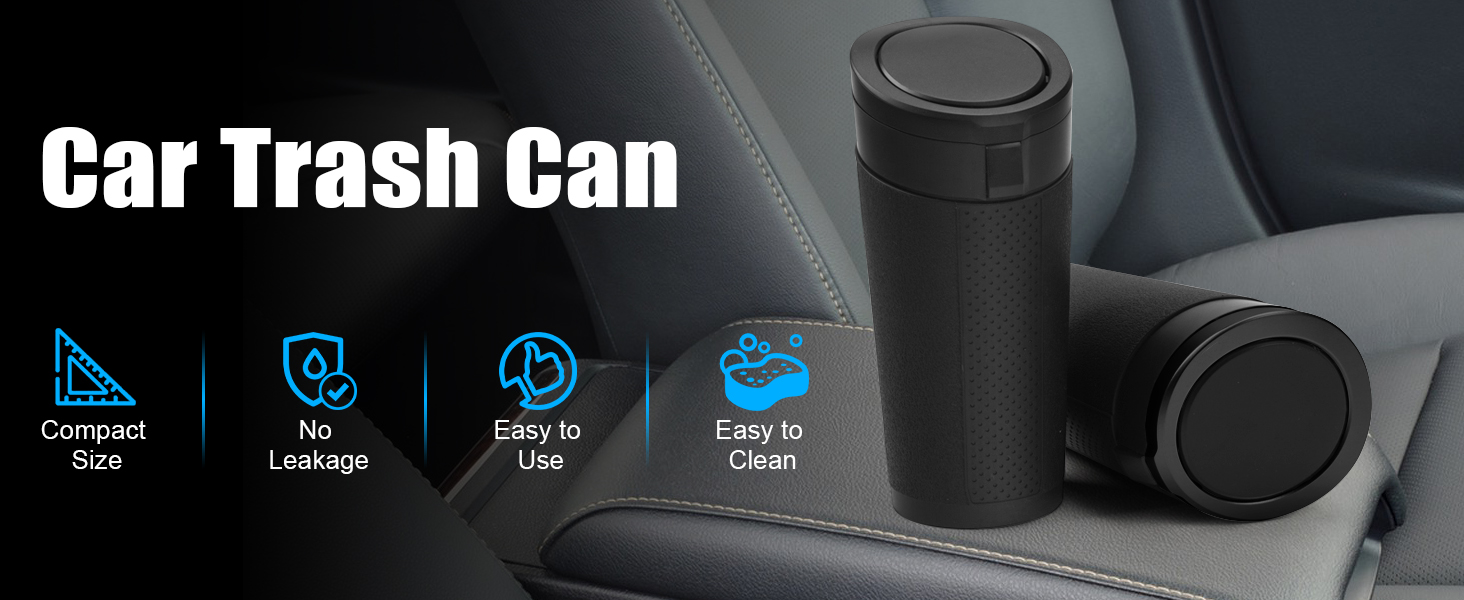 car trash can