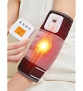 CAMECO Cordless Elbow Arm Massager with Heat for Tendonitis & Tennis Elbow, Rechargeable Arm Heat...