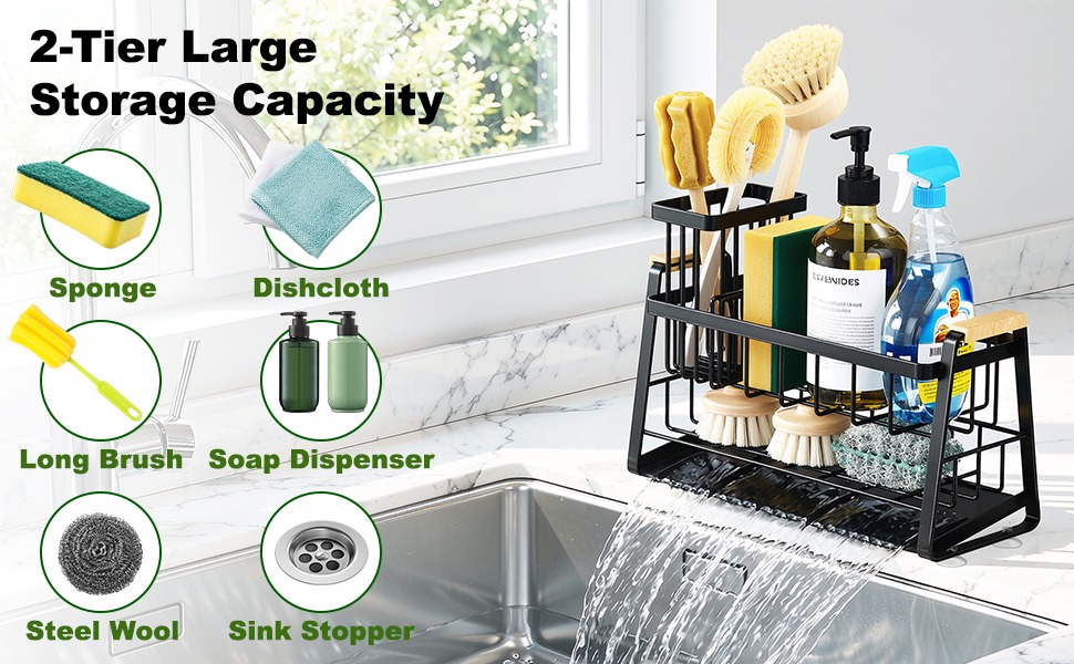 kitchen countertop storage accessories