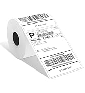 4x6 Thermal Labels, Shipping Label for Thermal Label Printer, Pack of 250 4x6 Roll Labels, Commer...
