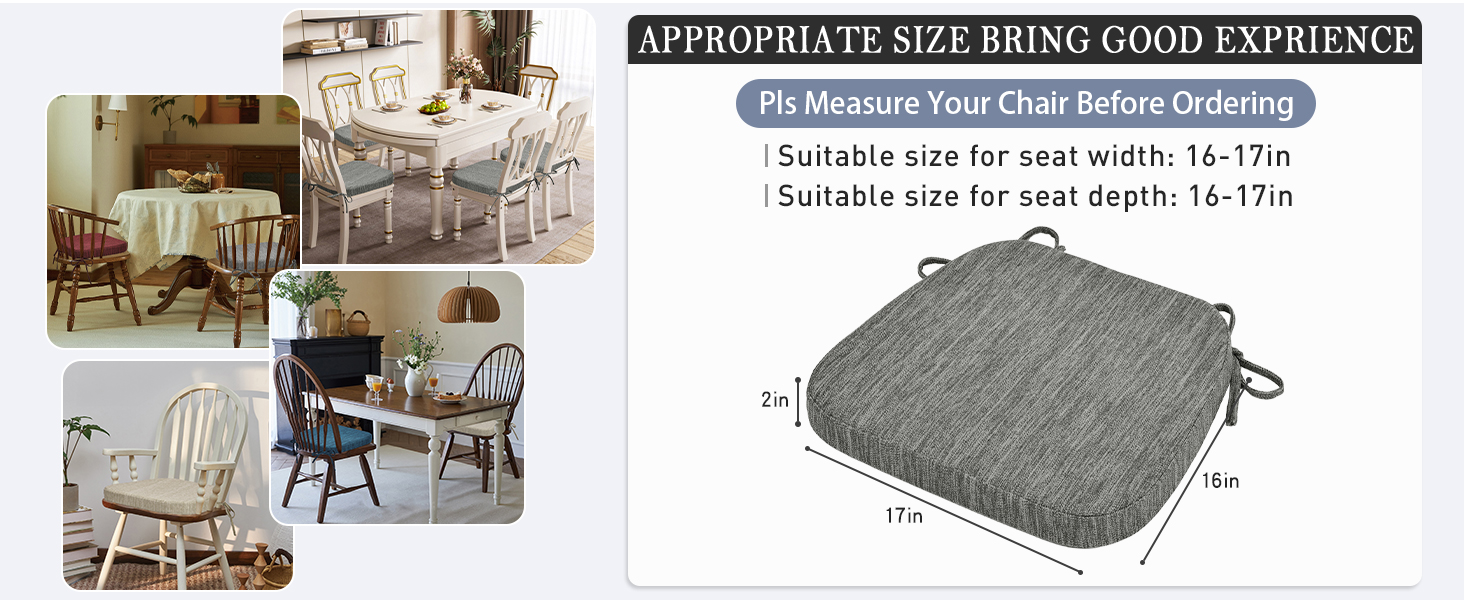 dining chair cushions set of 4