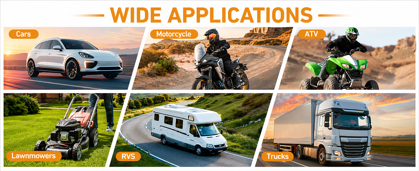 applications on wide vehicles with screw in tire plugs