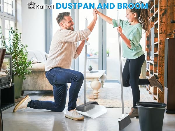broom and dustpan set