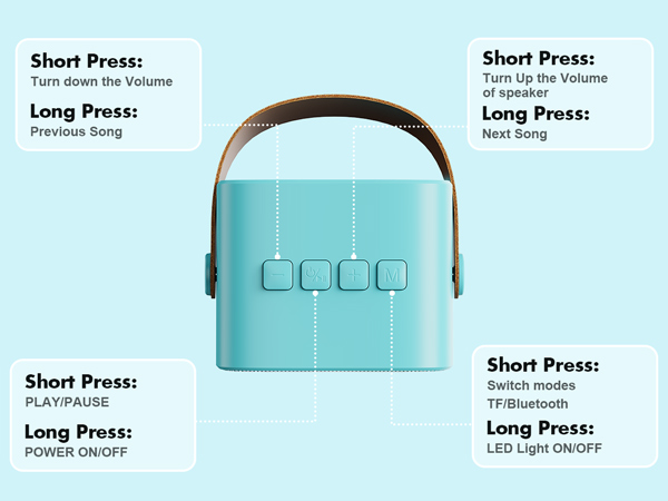 Mini Karaoke Machine Portable