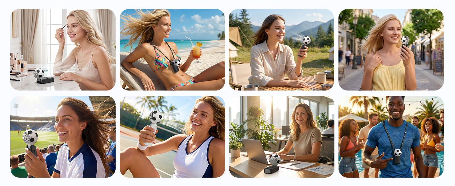 portable handheld turbo fan for multiple use