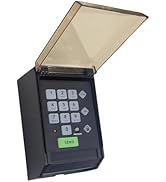XDTKML Wireless Keypad Replacement for Ghost Controls Automatic Gate Openers Premium Keypad AXWK ...
