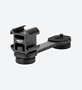 ULANZI PT-3 Triple Cold Shoe Mounts Plate Microphone Led Video Light Extension Bracket