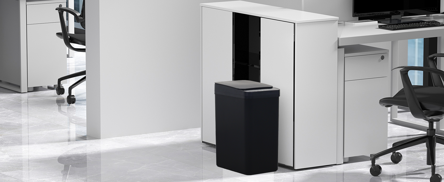 bathroom trash can