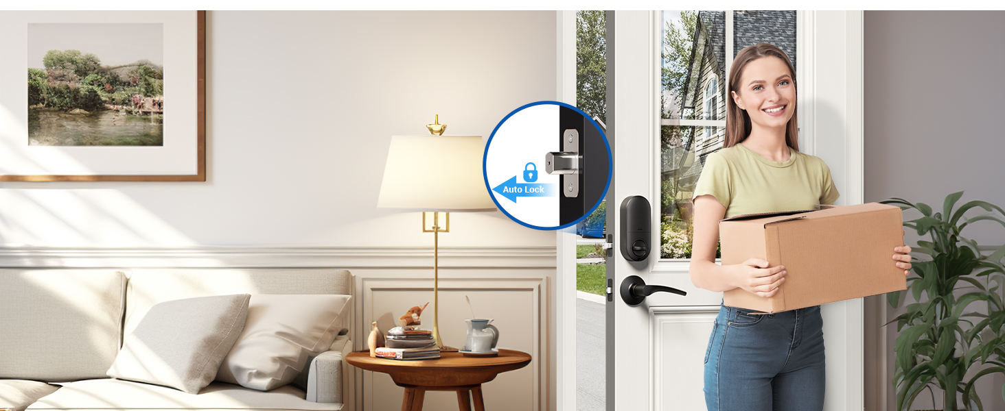 keyless entry door lock