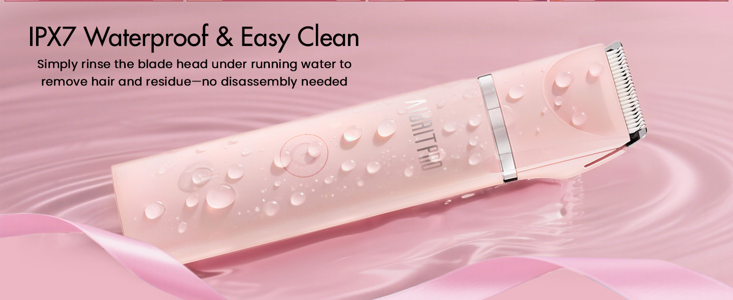 waterproof bikini trimmer for women