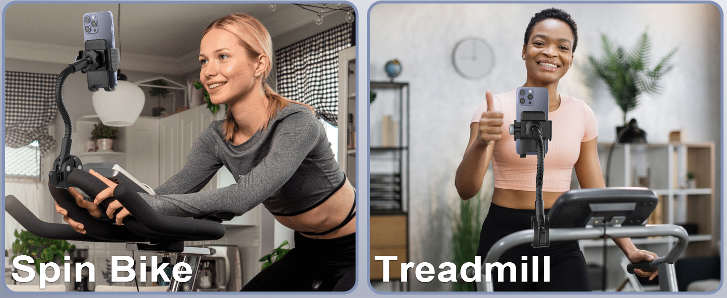 treadmill phone mount