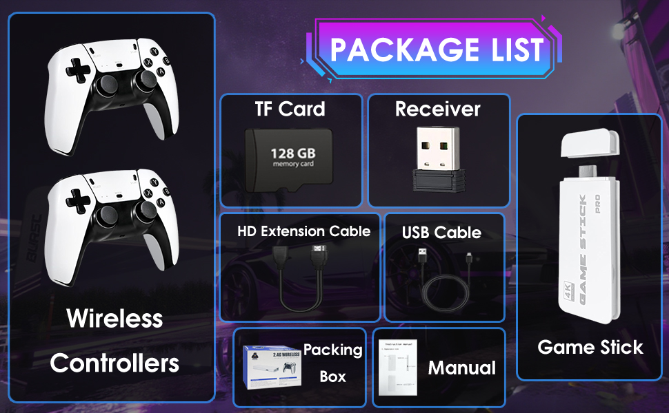 Wireless Retro Game Console