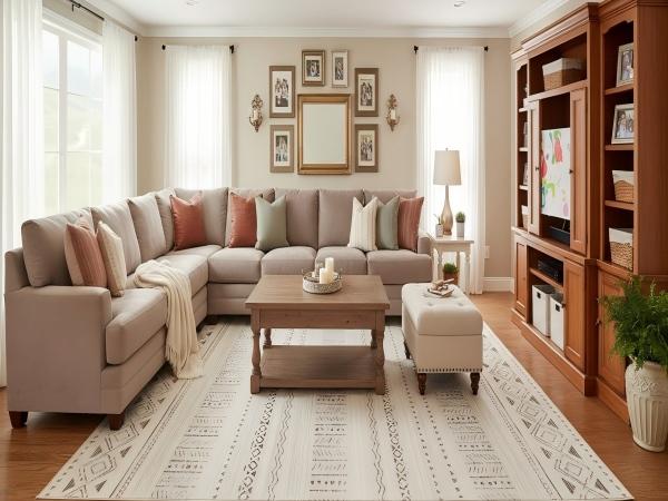 living room rug