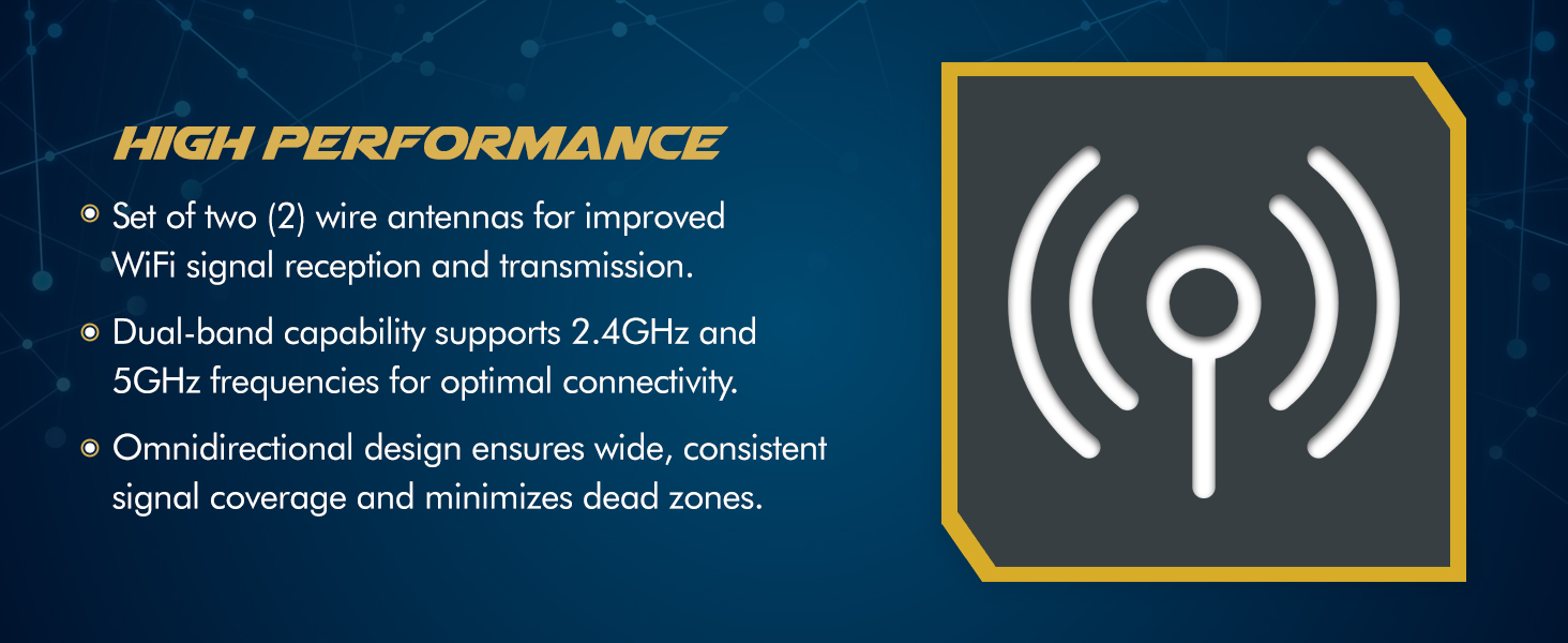 3dBi Dual Band Signal Booster