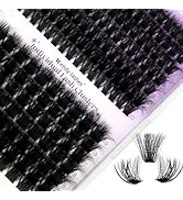WENDY LASHES Lash Clusters 100D+200D Eyelash Extensions 119PCS 3D-Effect Wispy Lash Cluster 16-20...
