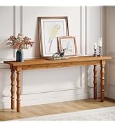 Tribesigns 70.9-Inch Extra Long Console Table for Entryway, Narrow Sofa Table Behind Couch with S...