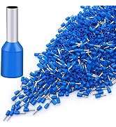 Twidec/1000PCS AWG14 Wire Ferrules Terminals Ferrule Wire Crimp Pin Terminal Connector Wire Ends ...