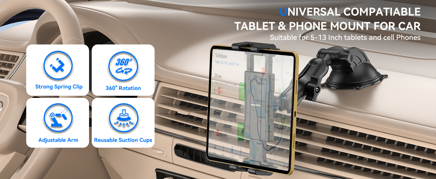 Tablet Holder for Car
