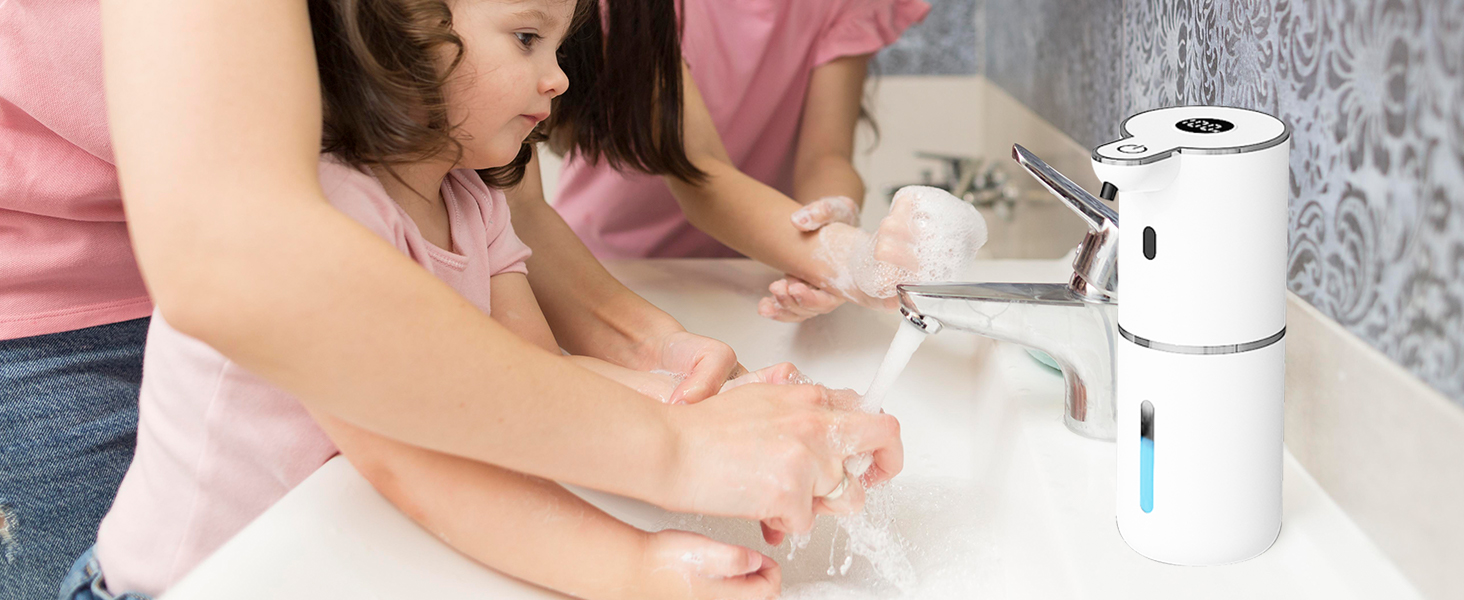 The automatic soap dispenser touchless is designed for versatility