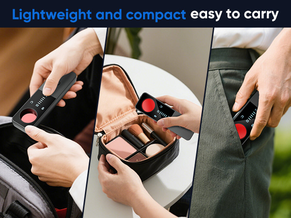 hidden camera detectors for travel