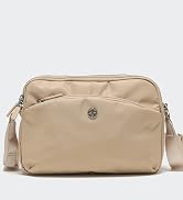 3 Pander Small Crossbody Bag for Women, Lightweight Nylon Everyday Purse with Adjustable Strap