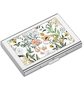 Rimilak Metal Credit Card Holder, Mini Credit Card Wallet RFID Blocking Slim Metal Hard Case for ...
