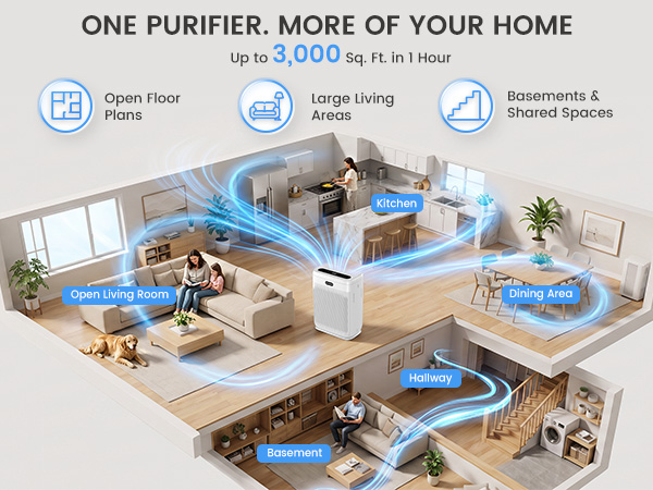 large room air purifiers for home