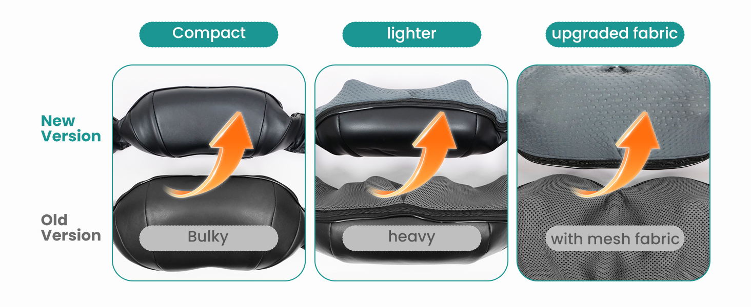 nekteck neck back massager for pain relief deep tissue shoulder massage tool