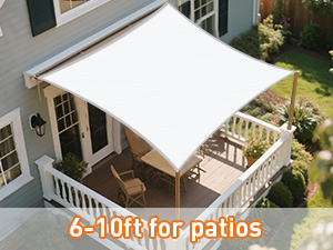 6-10ft for patios