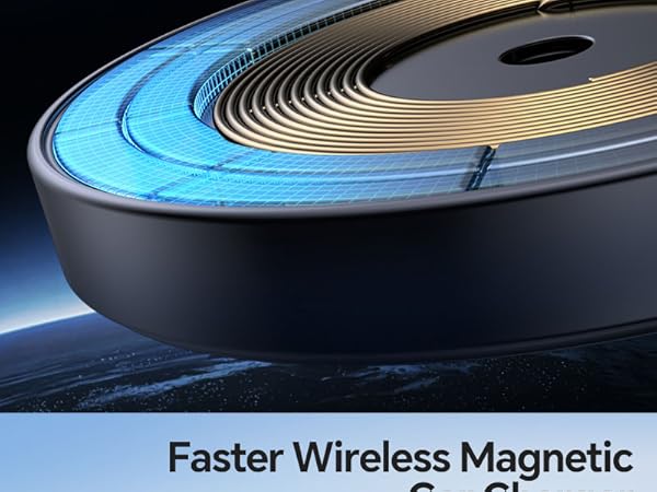 Magnetic Car Phone Holder Charger