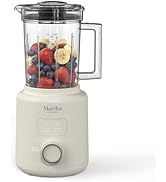 Martha Stewart?Countertop Blender, 50oz?Glass Jar, 6 Stainless Steel Blades 3 Speeds &amp; 5 Presets,...
