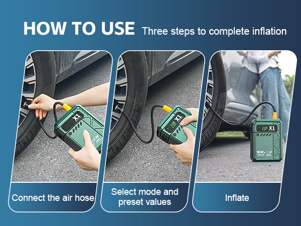 yesper battery jump starter jump start battery pack air compressor