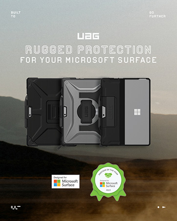 Urban Armor Gear UAG Rugged Protection for your Microsoft Surface