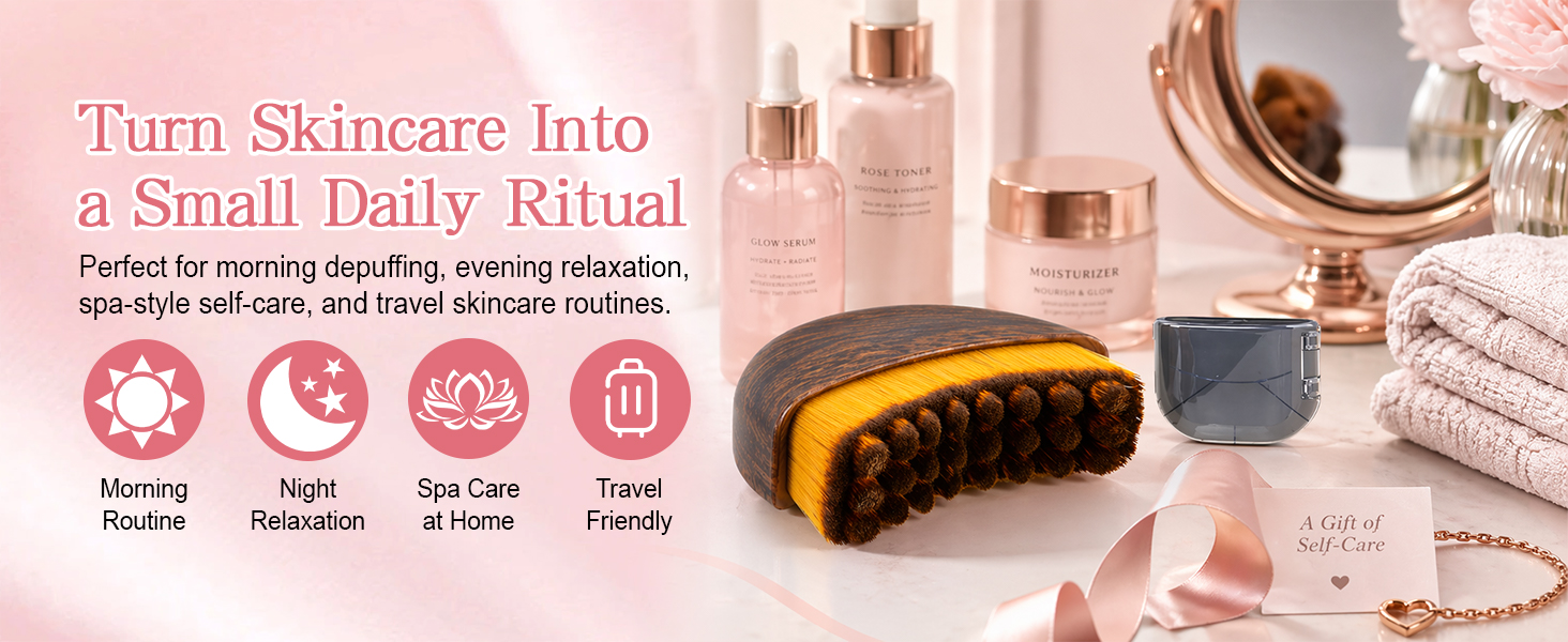 lymphatic face brush