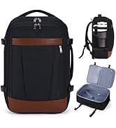 ECOHUB 17" Travel Backpack for Men United Airlines Personal Item Travel Bag TSA Friendly Business...